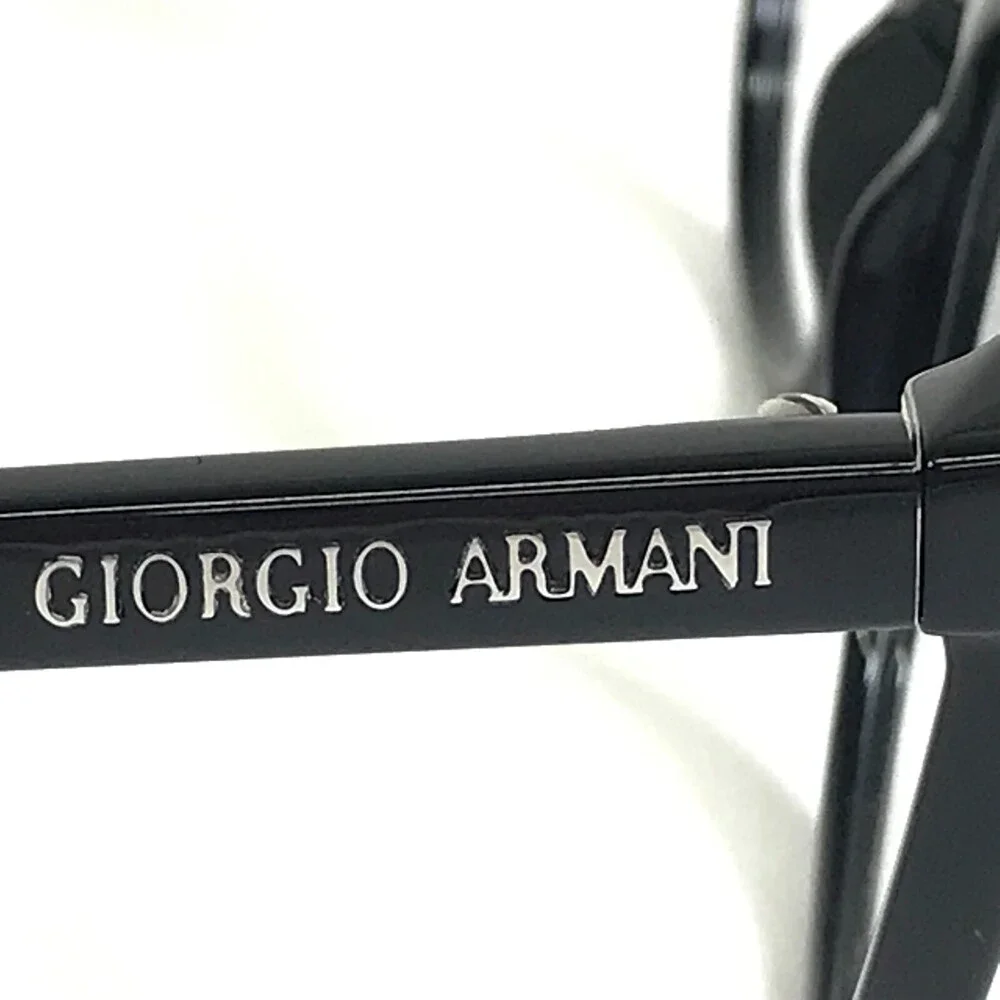 Giorgio Armani Eyeglasses Frames AR7096 5017 Black Round Full Rim 50-19-140
